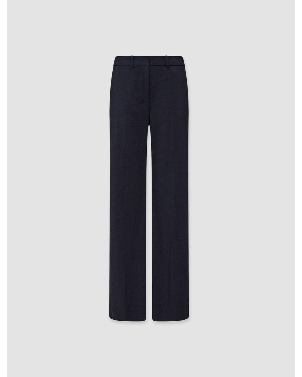 Joseph Blue Morissey Tailoring Wool Stretch Trousers