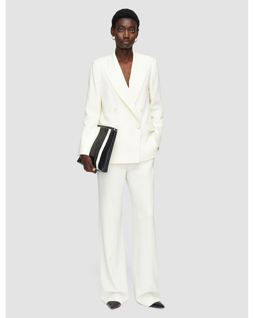 Joseph White Jaden Comfort Cady Jacket