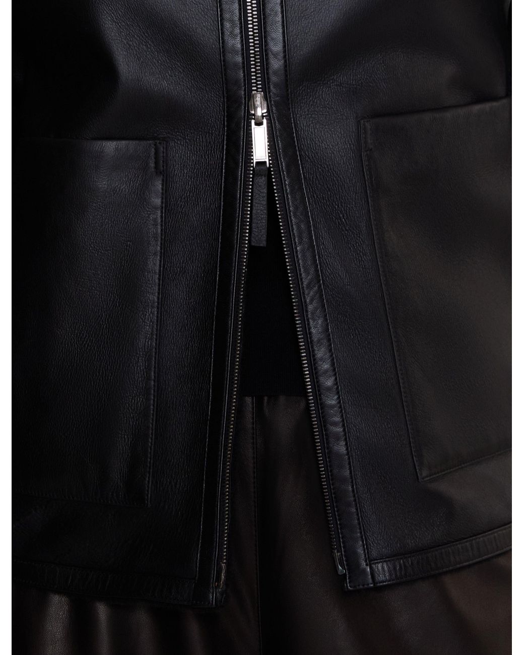 Joseph Black Kyro Reversible Soft Shearling Jacket