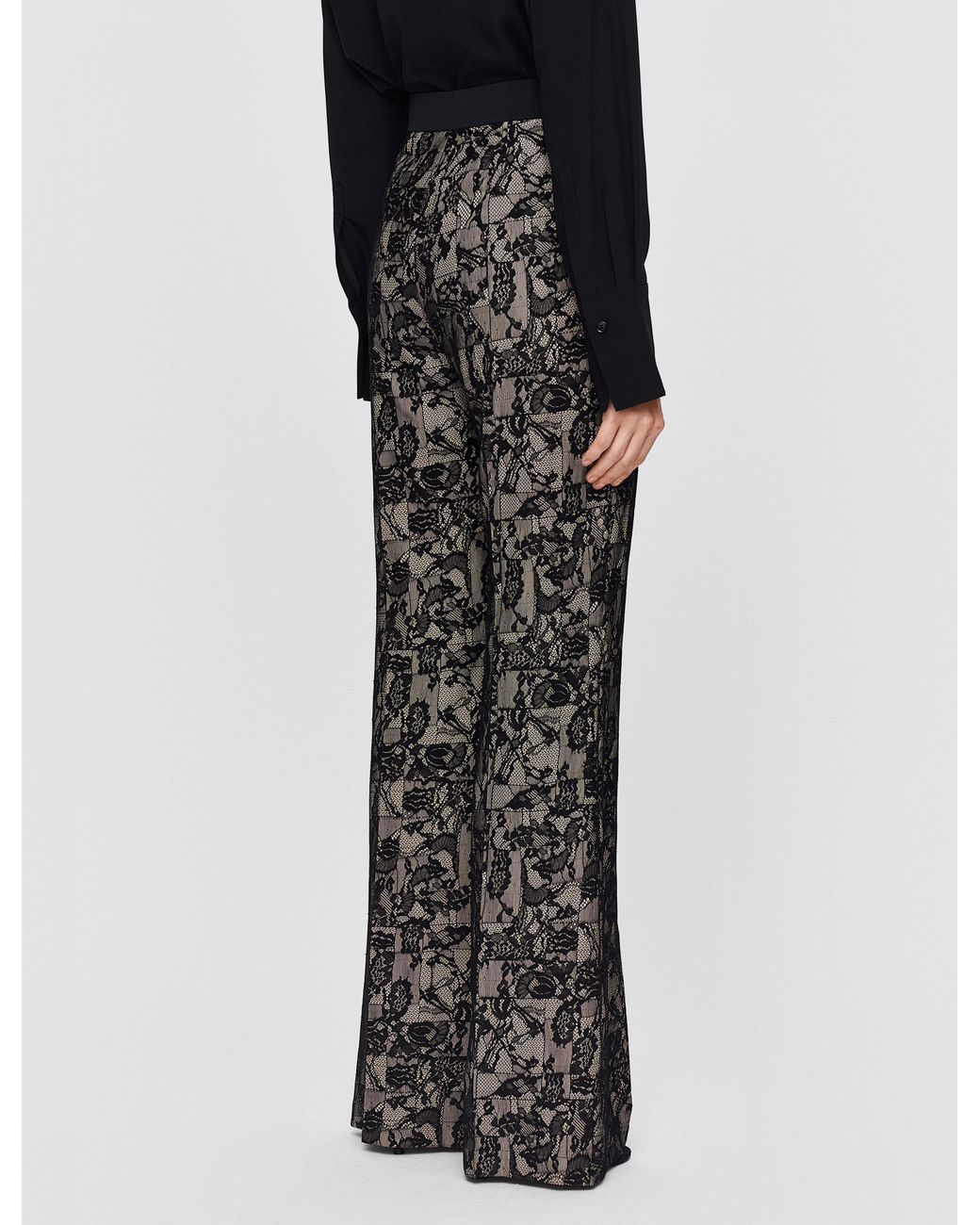 Joseph Multicolor Tokyo Patchwork Lace Trousers