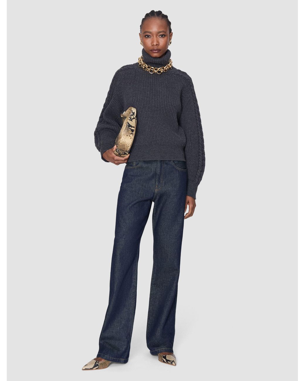 Joseph Blue Chams Denim Jeans