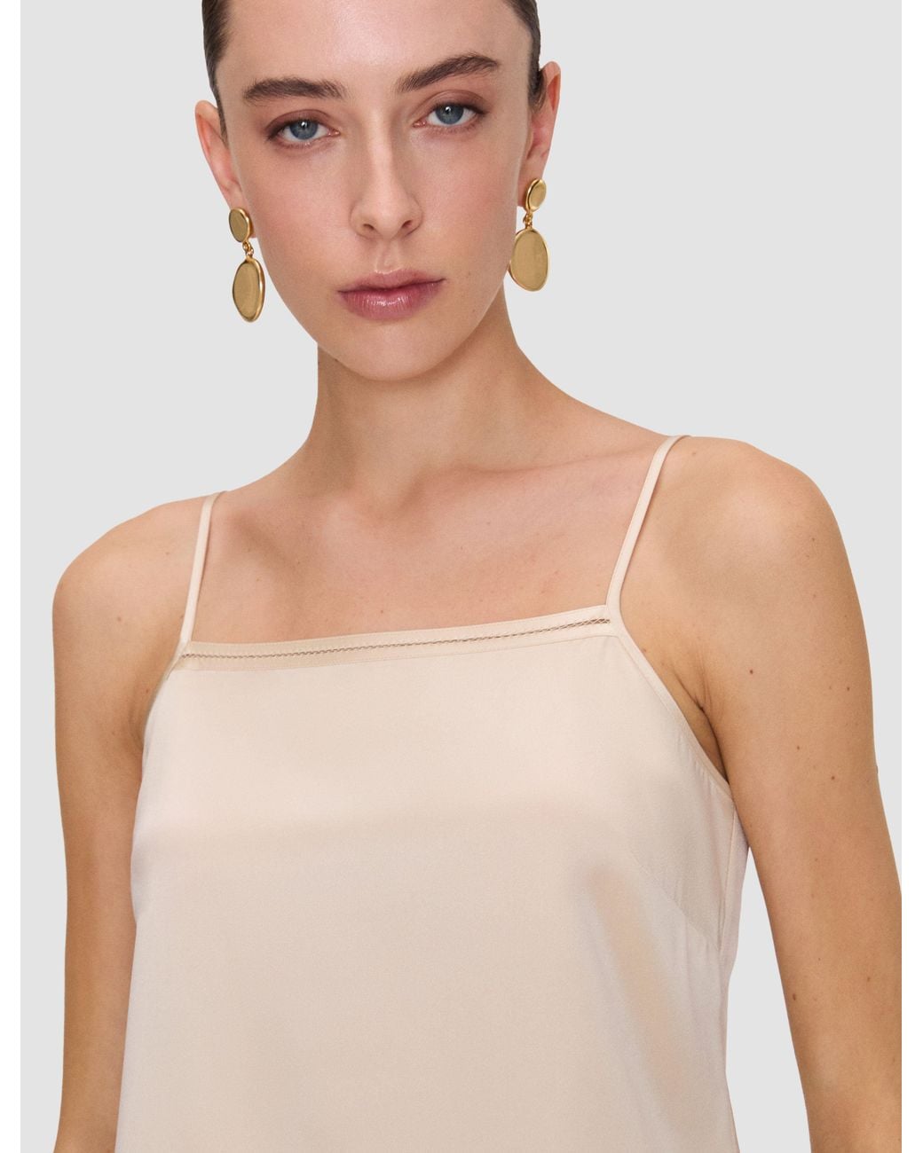 Joseph White Gaia Silk Satin Camisole