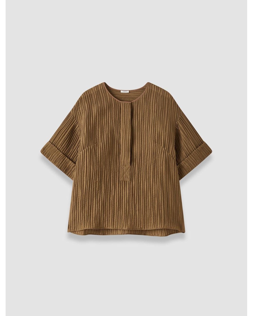 Joseph Brown Yani Fluid Crinkle Blouse