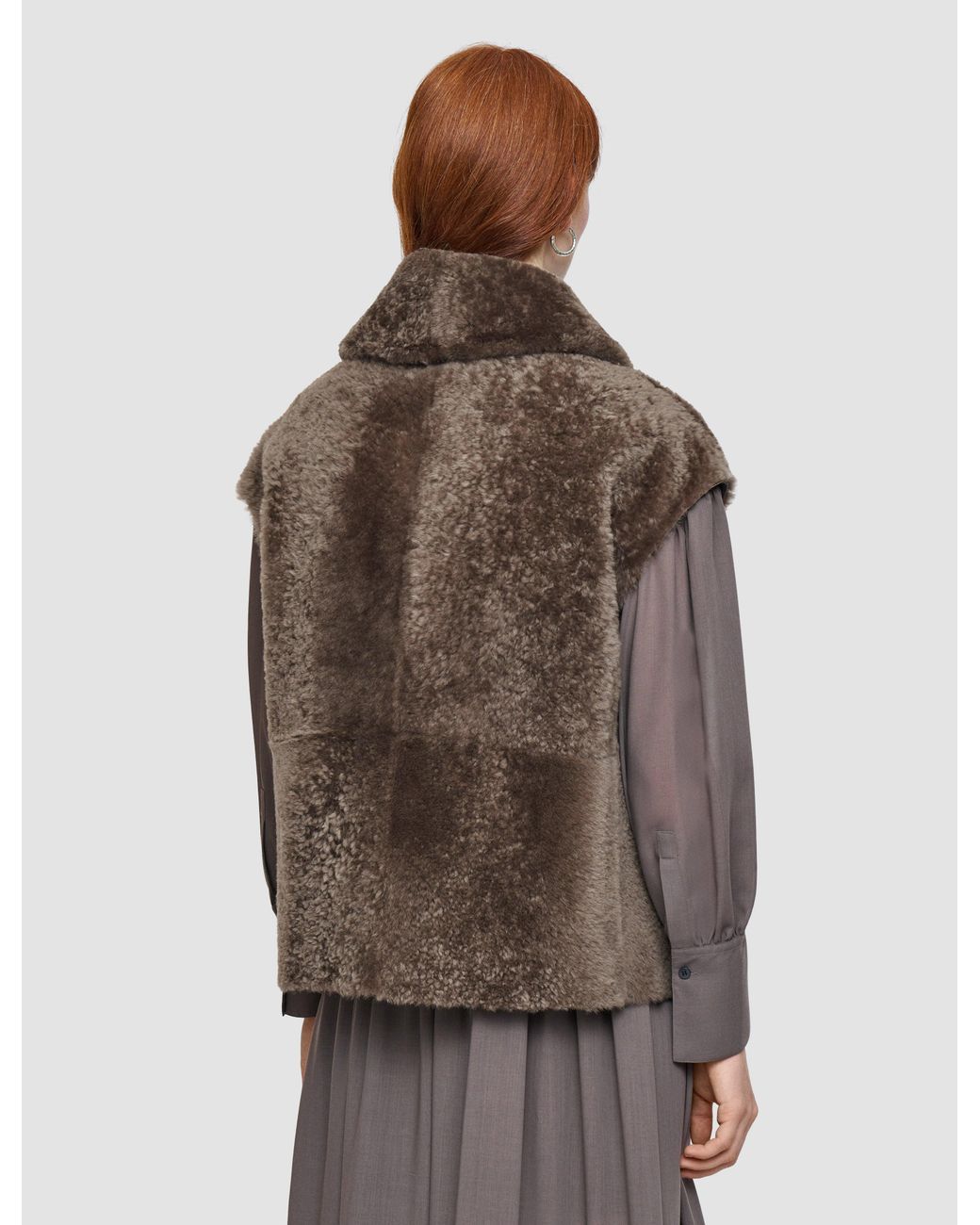 Joseph Brown Molin Reversible Shearling Gilet