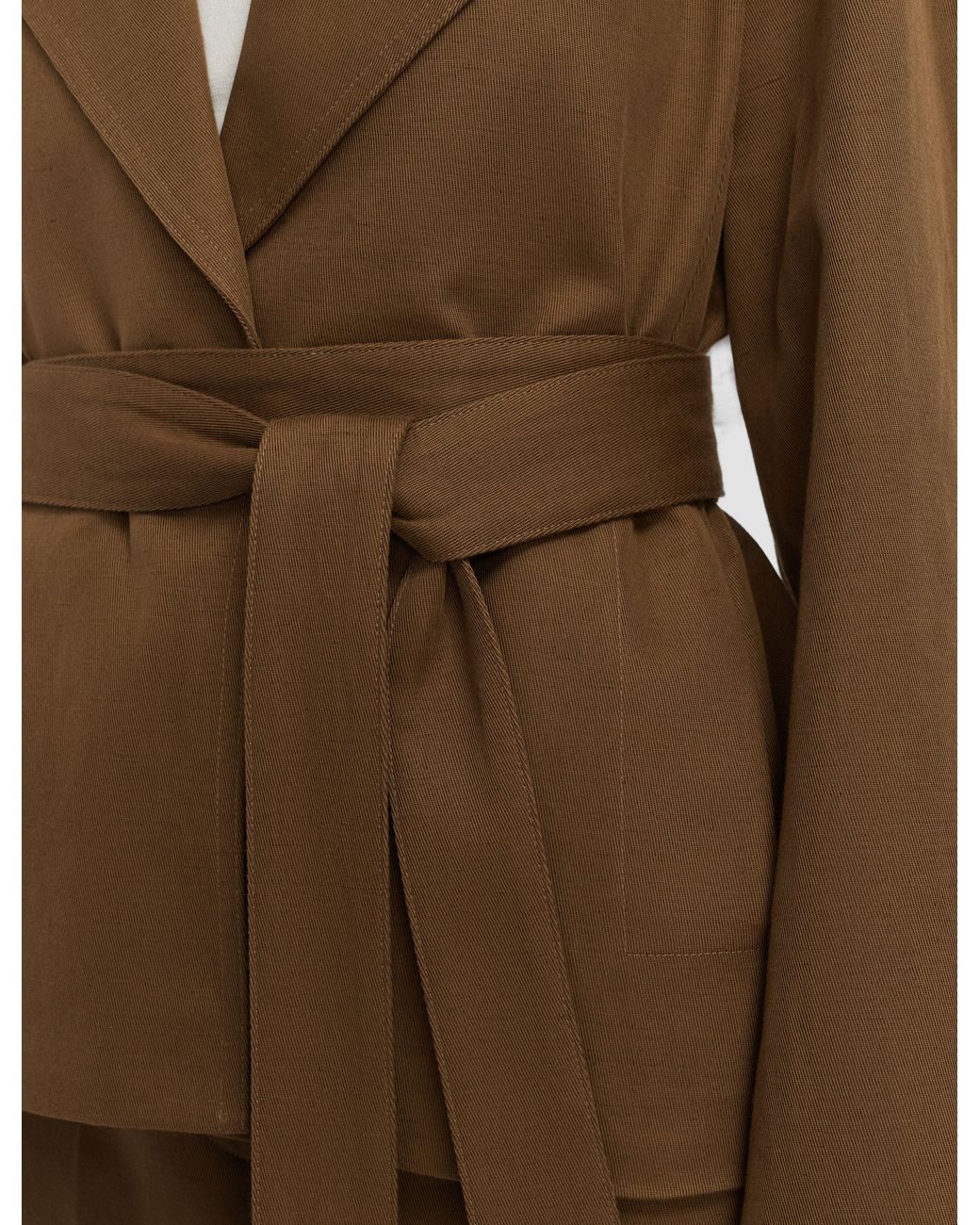 Joseph Natural Leda Cotton Twill Jacket