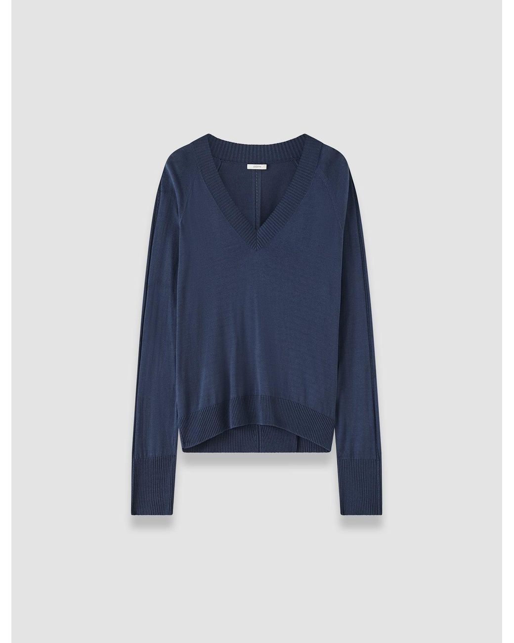 Joseph Blue Gallow Superfine Silk Jumper