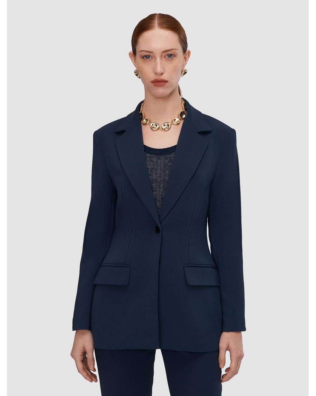Joseph Blue Fallon Comfort Cady Jacket