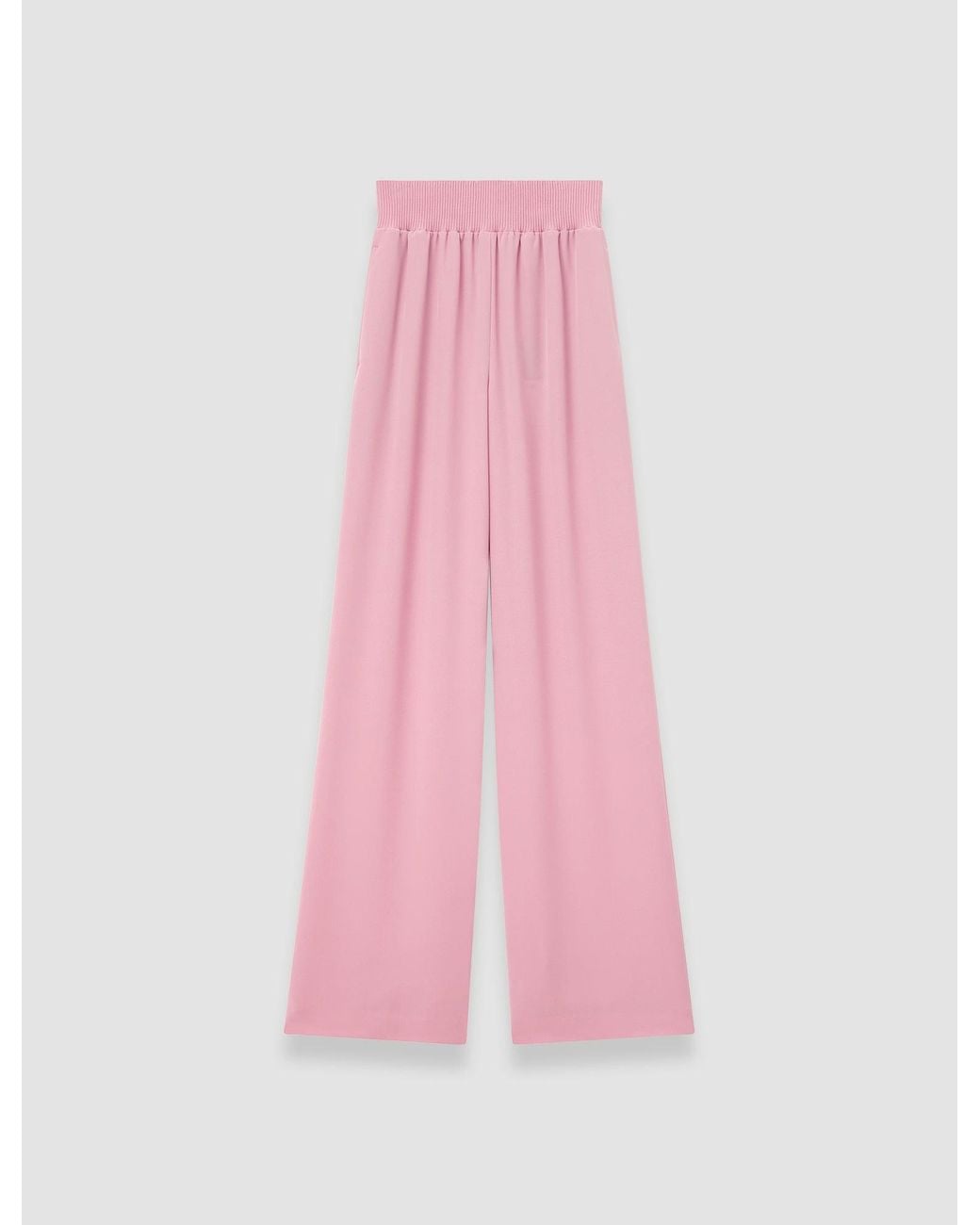 Joseph Pink Nour Satin Twill Trousers