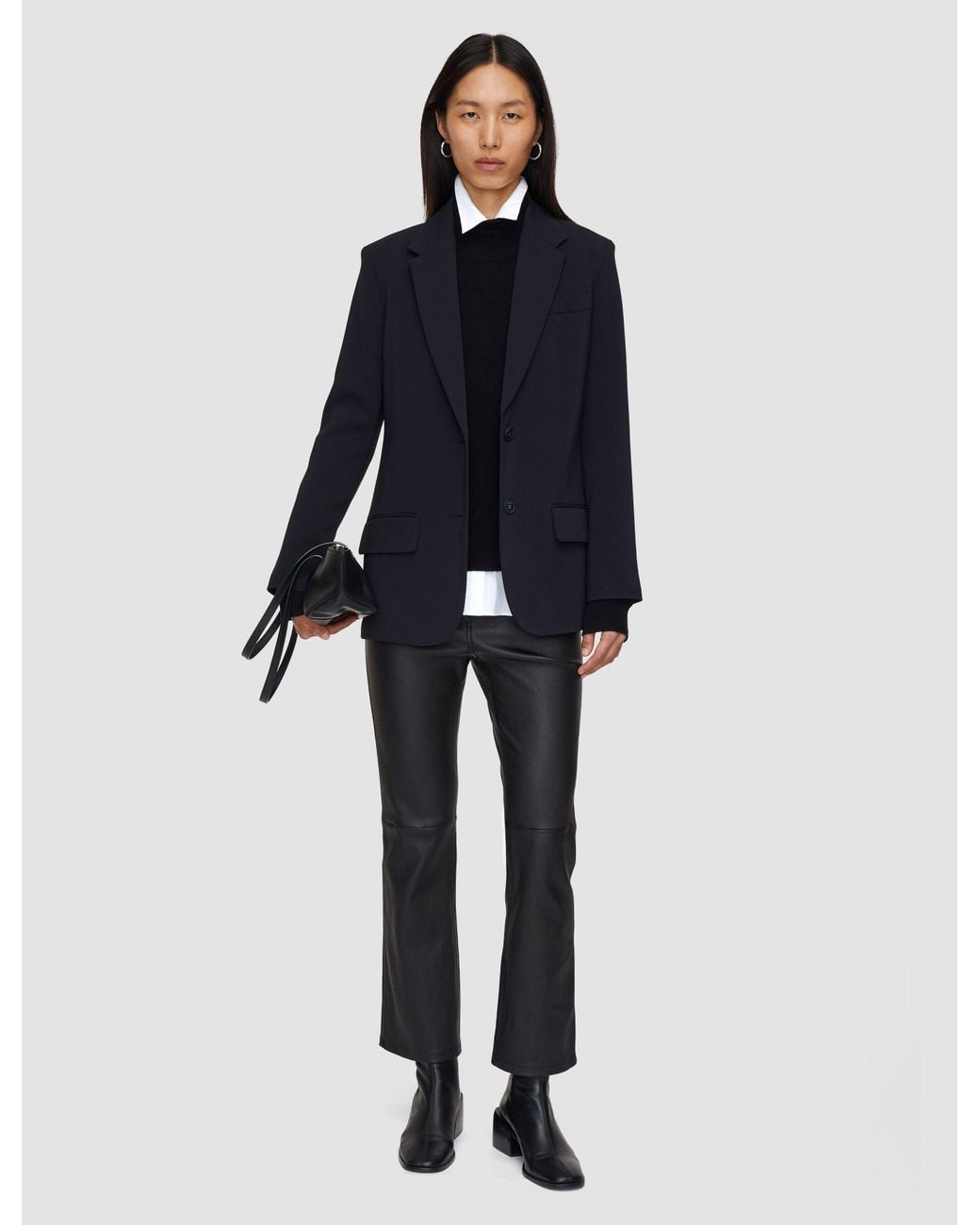 Joseph Blue Comfort Cady Jackie Jacket