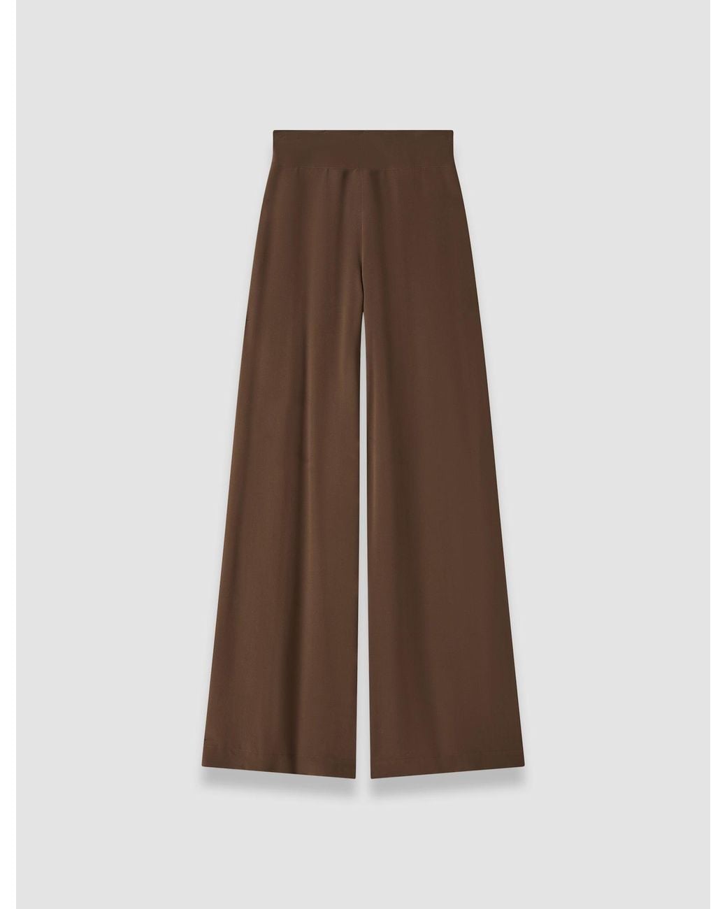 Joseph Brown Rihani Crepe De Soie Silk Trousers