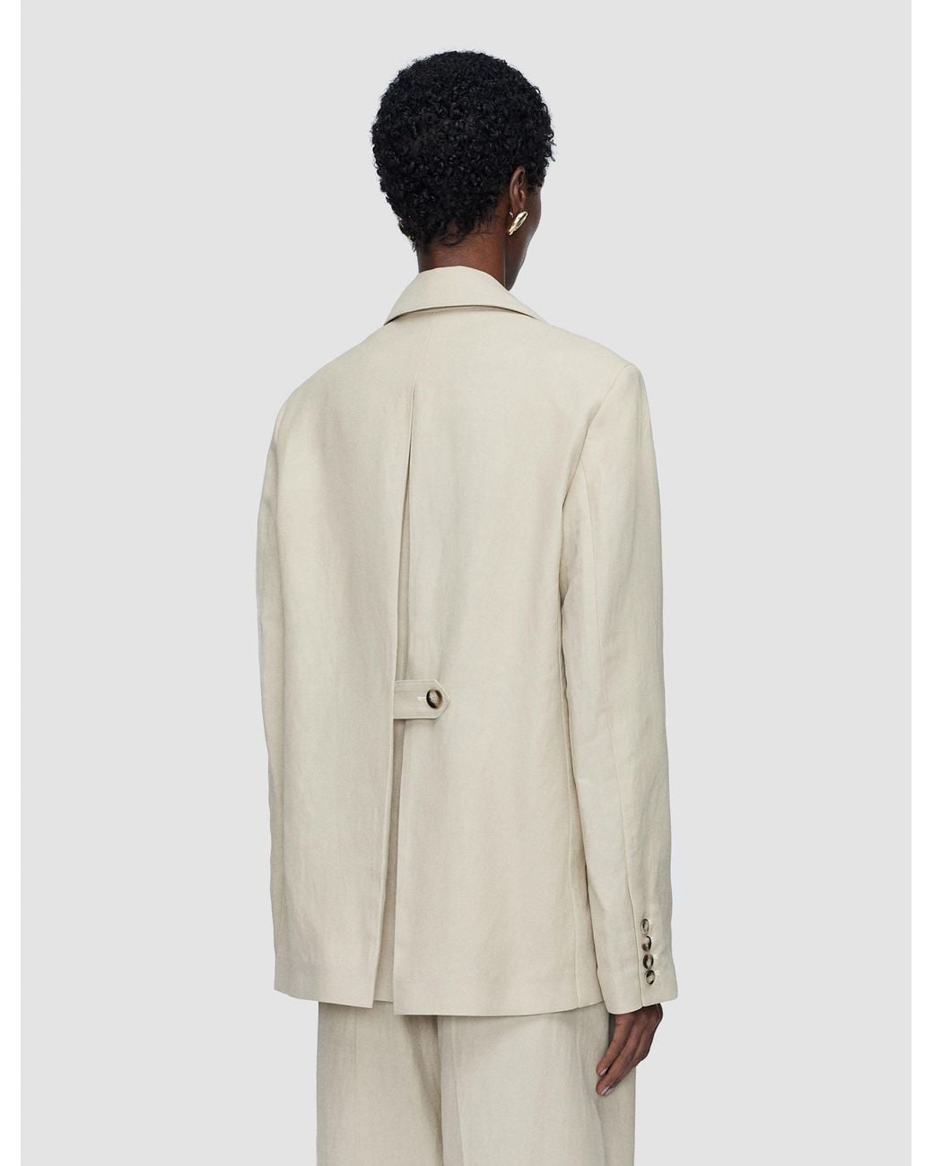 Joseph Natural Rochd Light Linen Blend Jacket