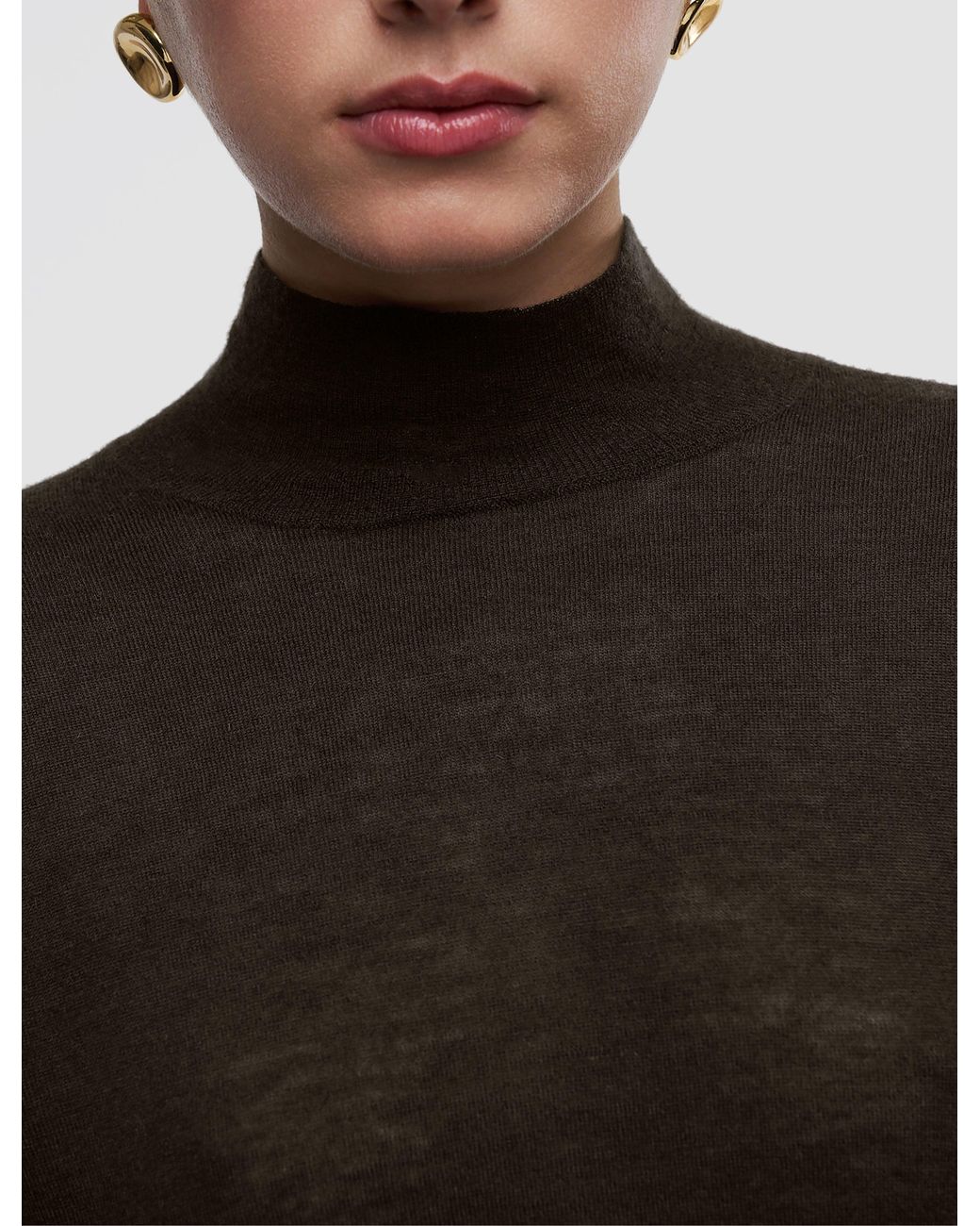 Joseph Brown Cashair High Neck Jumper