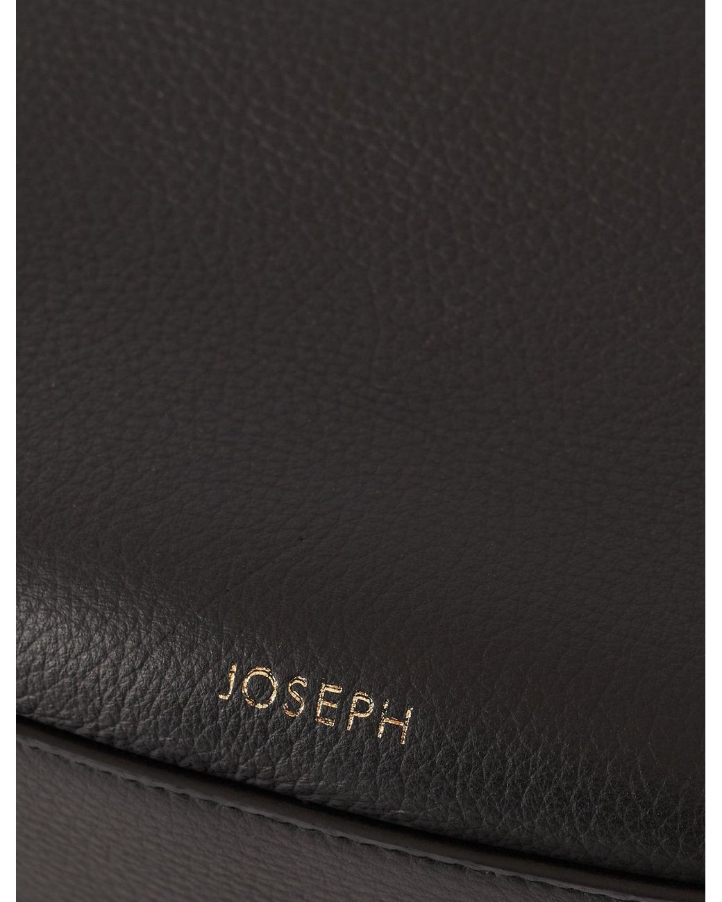 Joseph Blue Large Bean Leather Bag