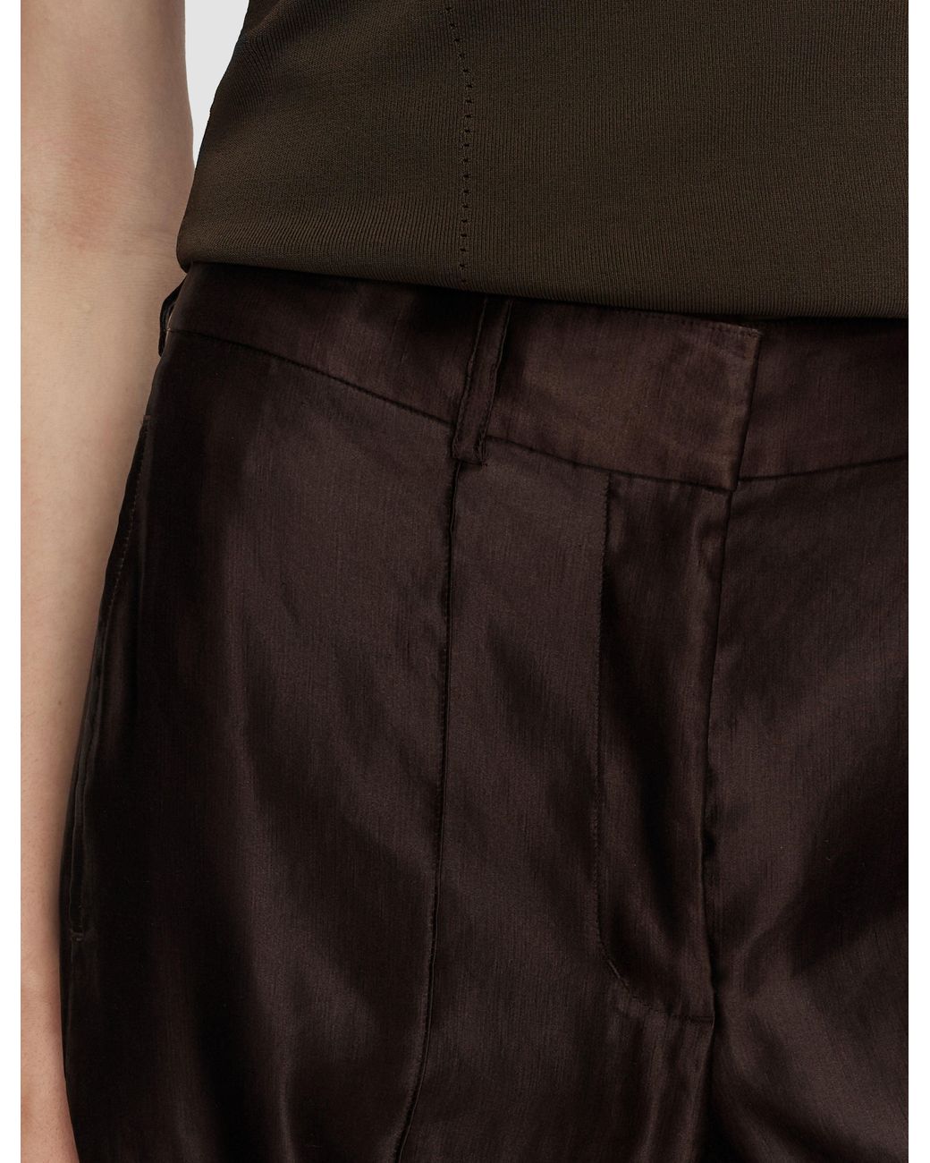 Joseph Brown Jnane Silk Linen Blend Trousers