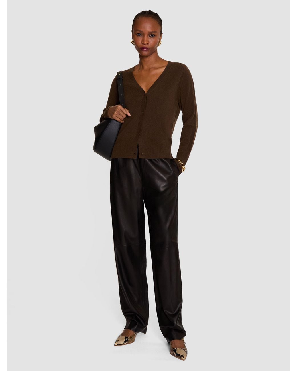 Joseph Brown Keane Light Pure Cashmere Cardigan