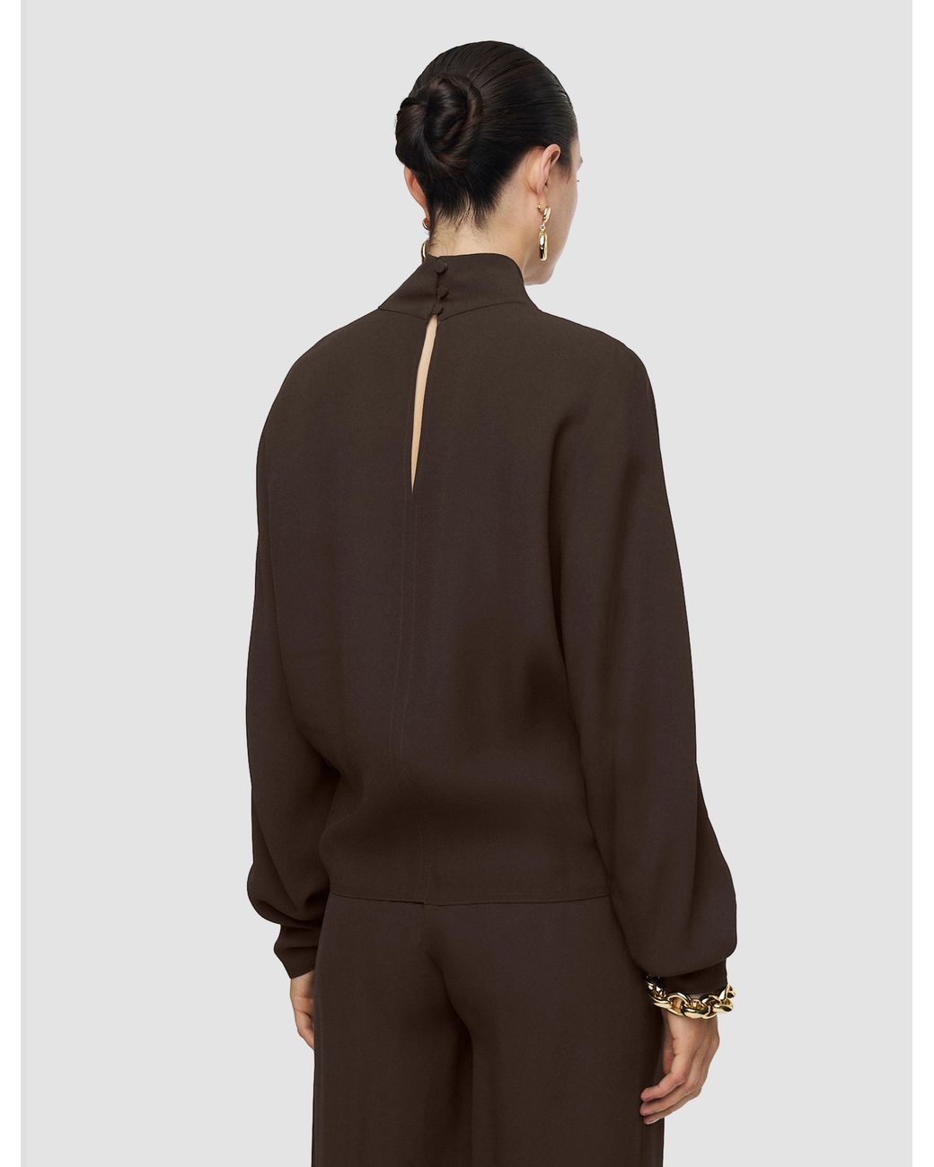 Joseph Brown Buick Crepe Blouse