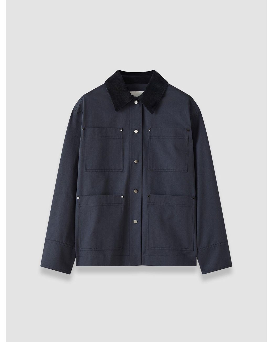 Joseph Blue Athos Cotton Jacket