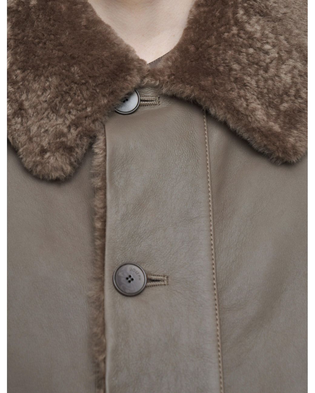 Joseph Brown Molin Reversible Shearling Gilet