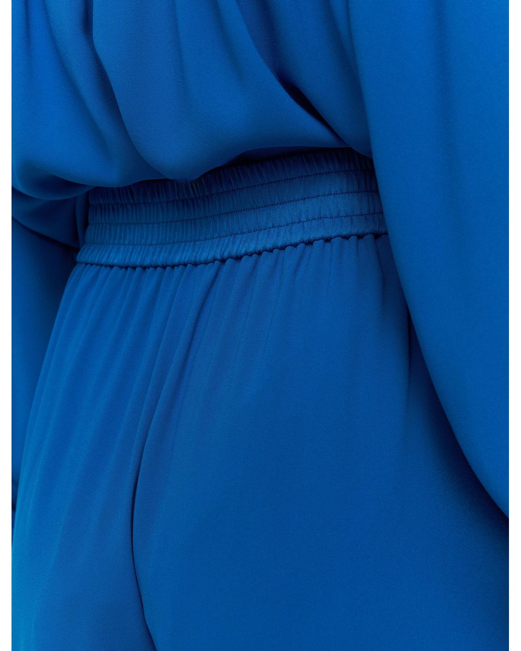 Joseph Blue Cara Crepe Trousers