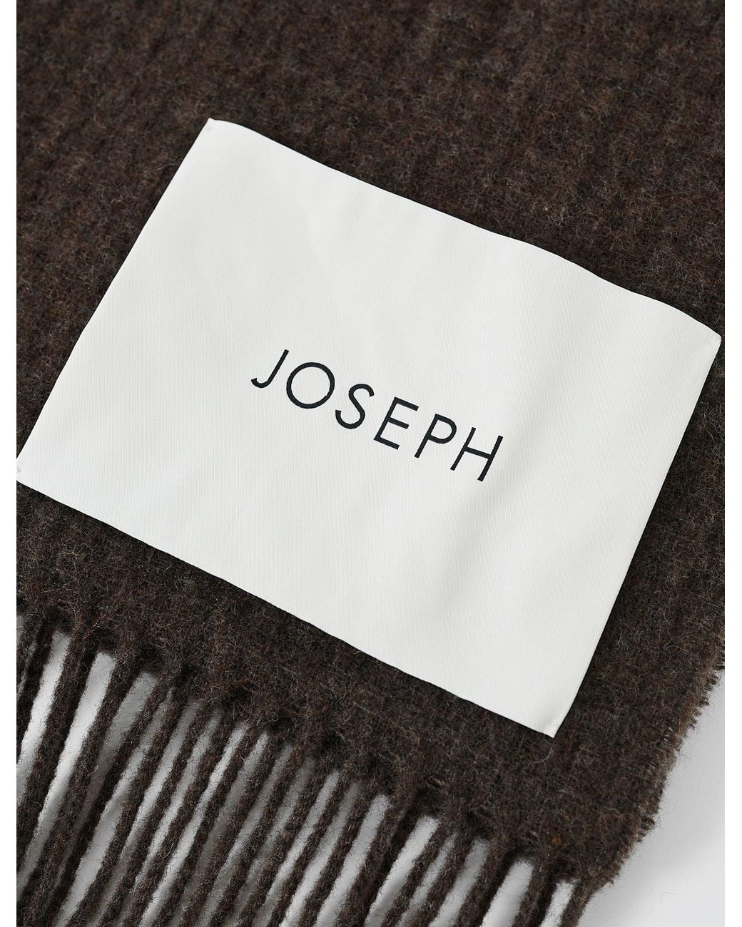 Joseph Brown Flora Waffle Wool Scarf