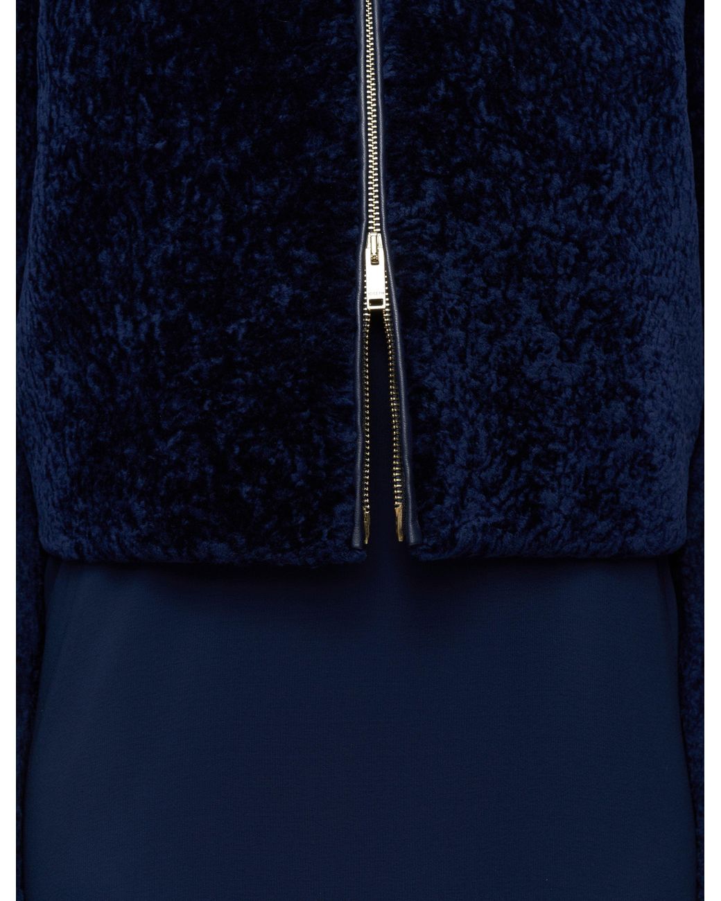 Joseph Blue Liris Short Haired Shearling Jacket