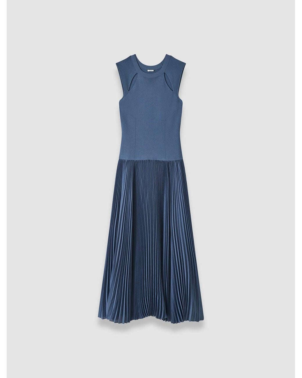 Joseph Blue Nereus Light Viscose Knit Dress