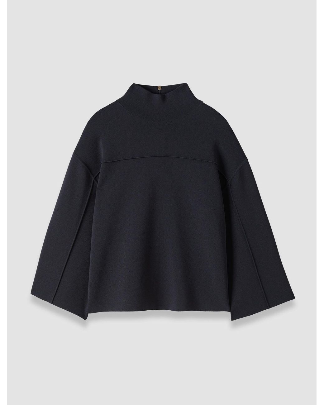 Joseph Blue Larrey Compact Milano Knit Top