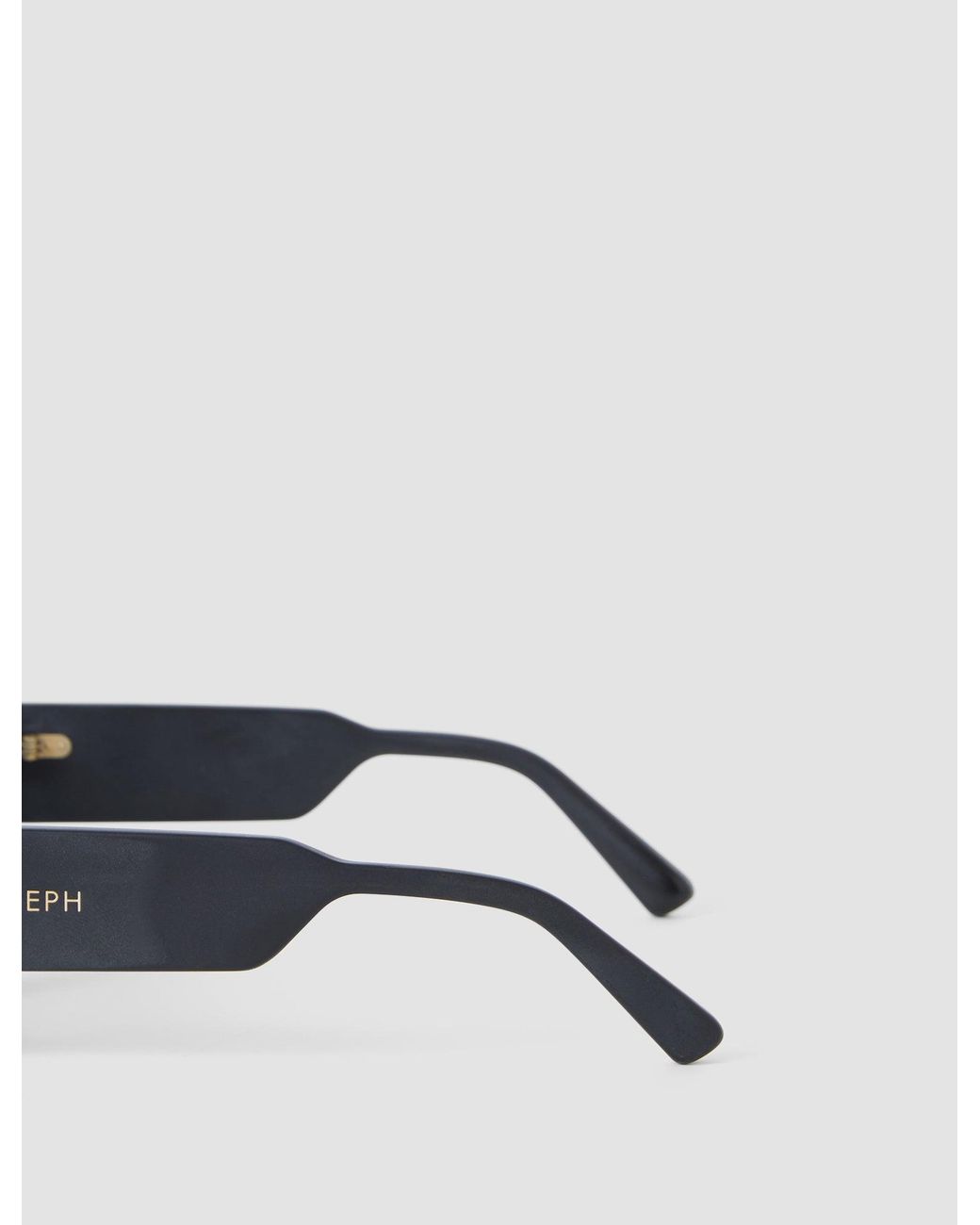 Joseph White Souk Cat Eye Matte Sunglasses