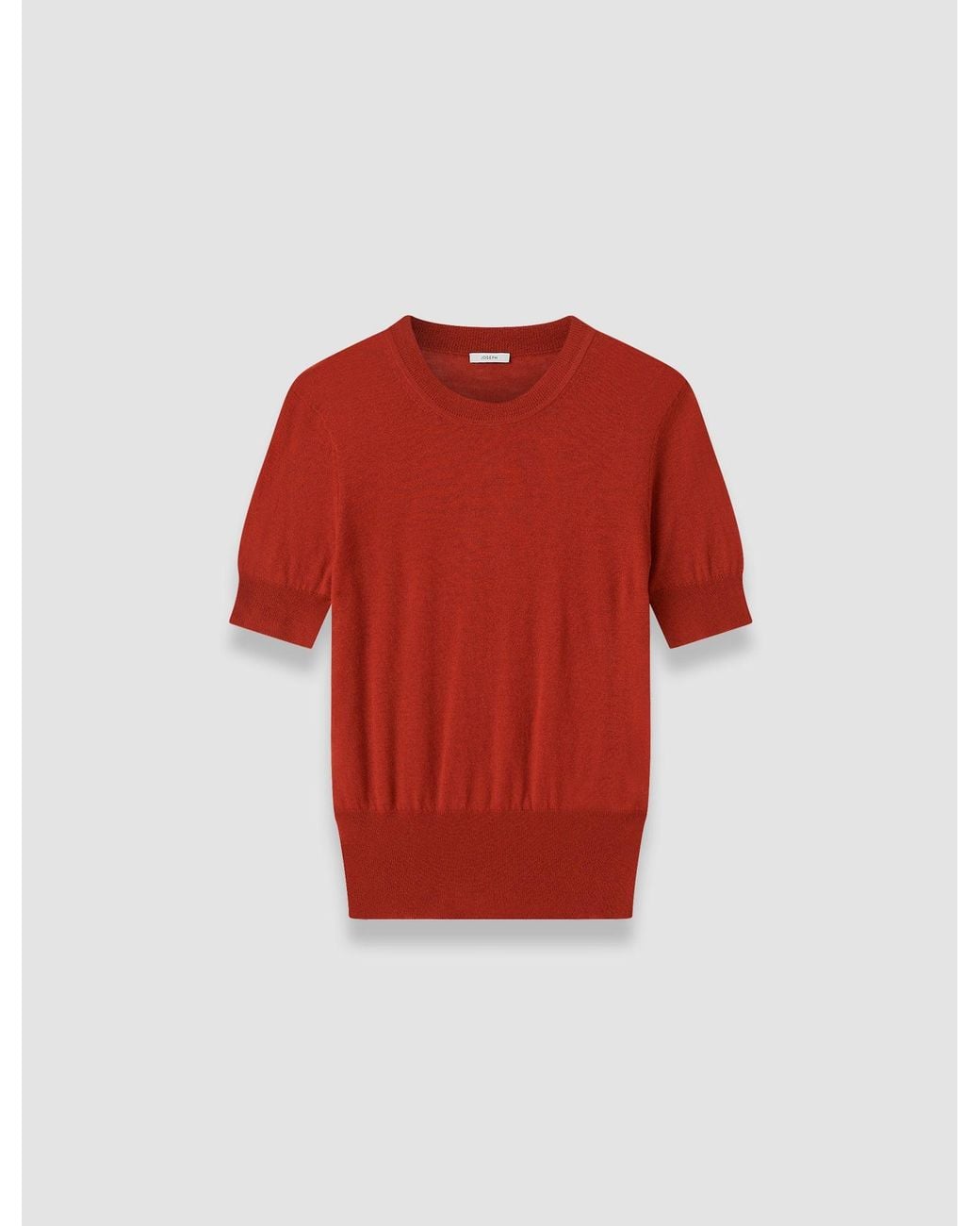 Joseph Red Cashair Top