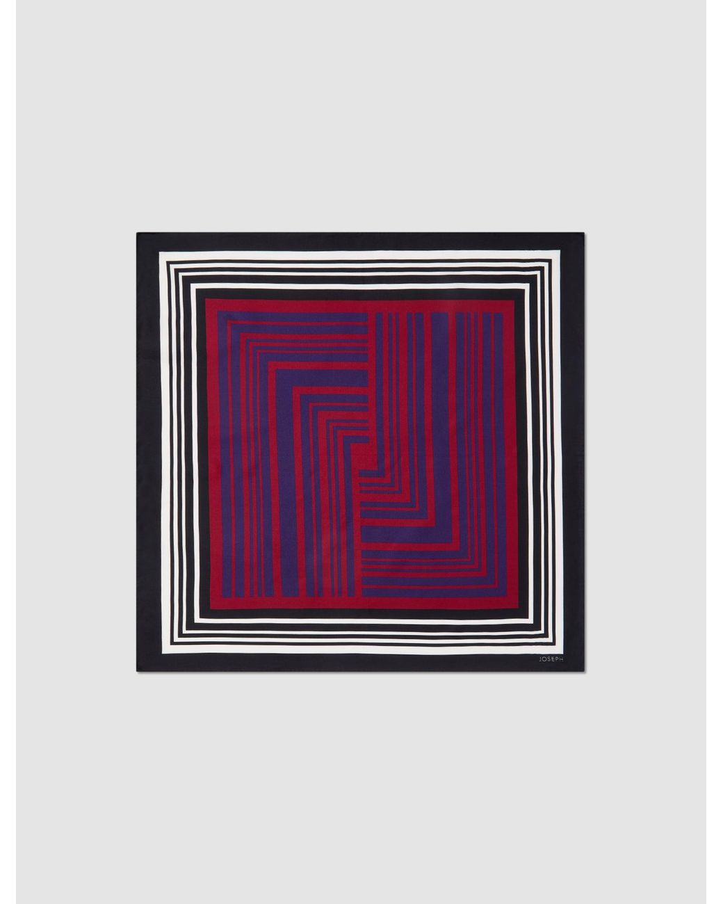 Joseph Purple Chilie Silk Scarf