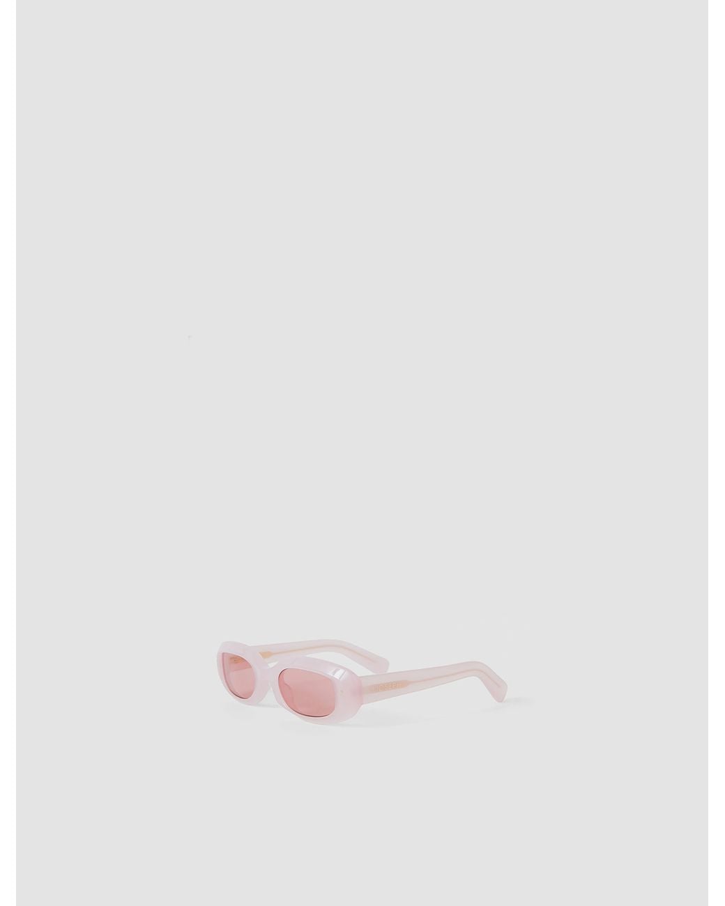 Joseph Pink Bahia Oval Sunglasses