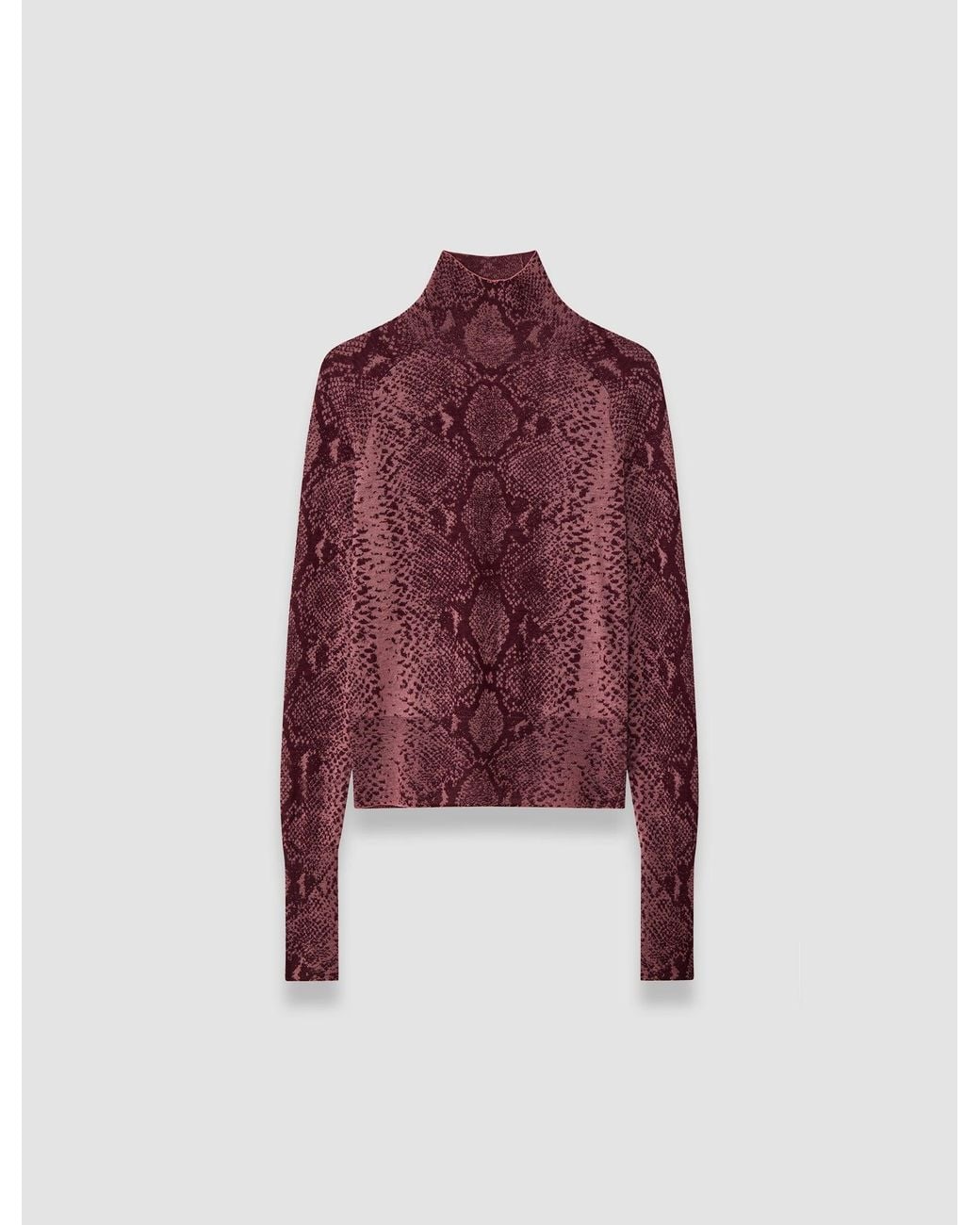 Joseph Red Yasmin Cashair Snake Jumper