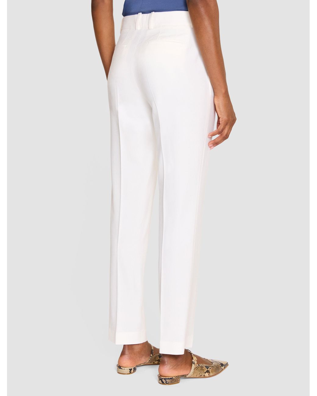 Joseph White Coleman Long Virgin Wool Trousers