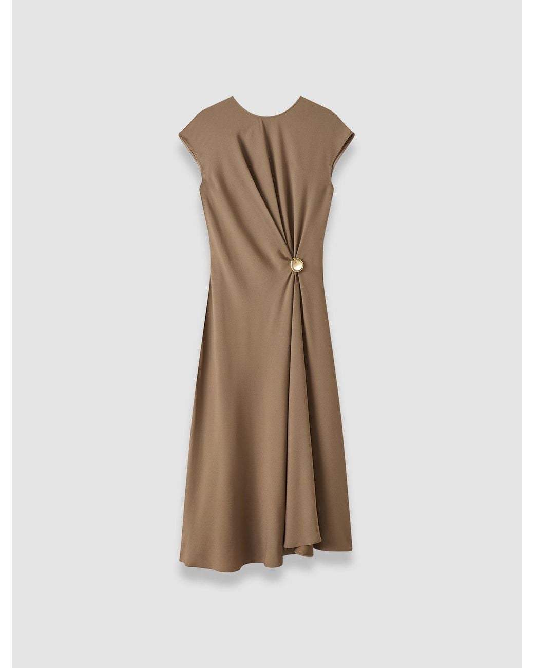 Joseph Natural Taipan Crepe Dress