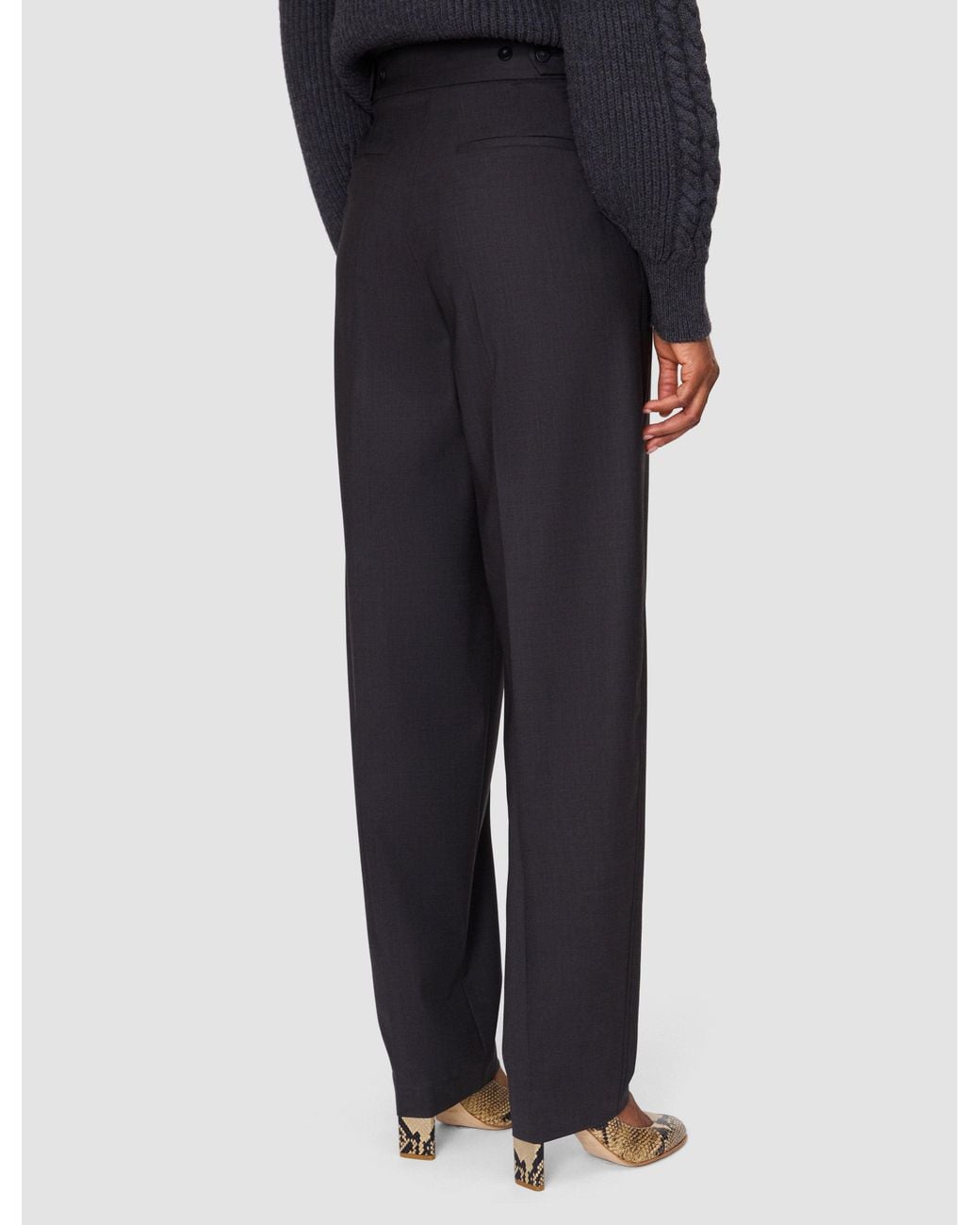 Joseph Gray Toni Wool Tailoring Trousers