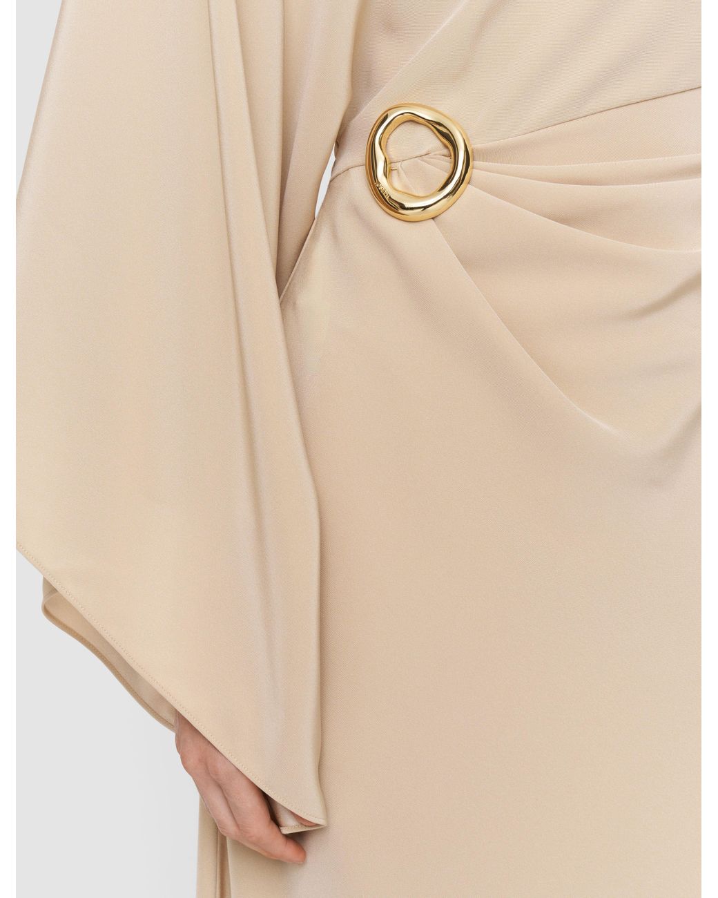 Joseph White Joya Satin Twill Dress