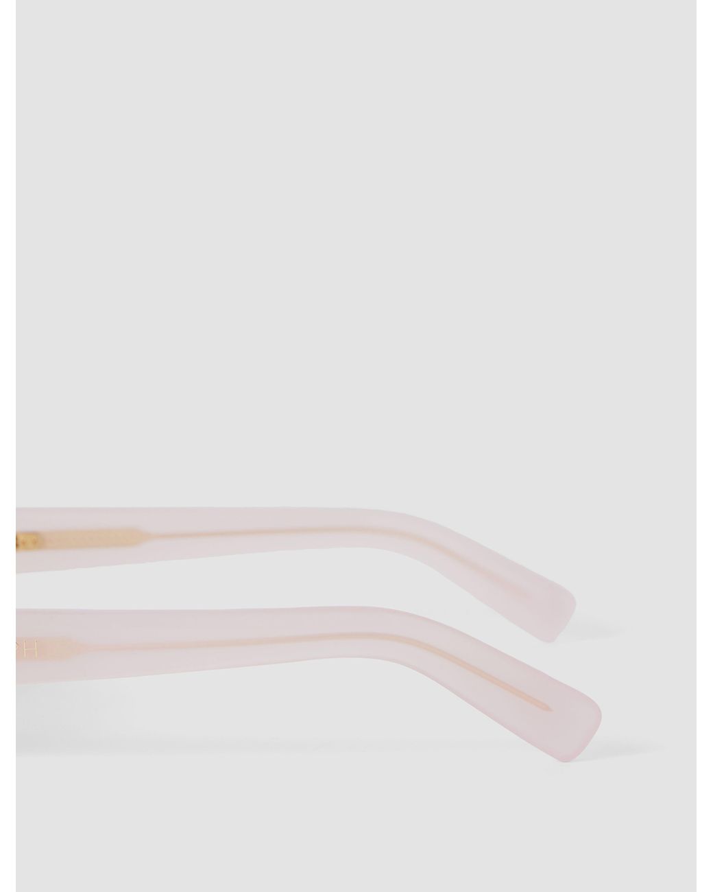 Joseph Pink Bahia Oval Sunglasses