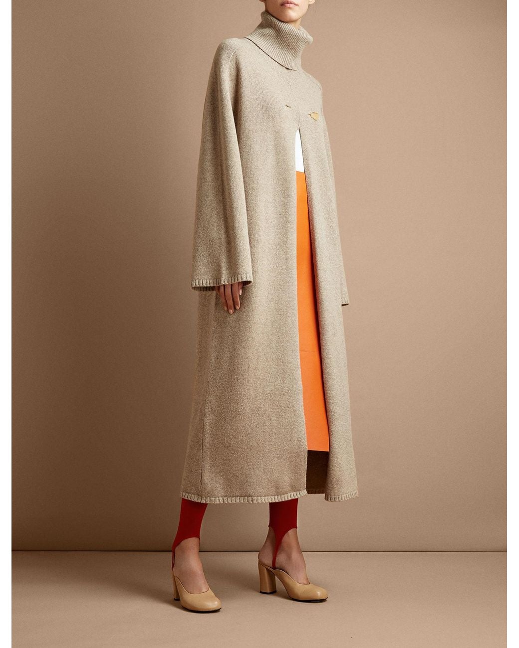 JOSEPH Viviane O' Size Knit in Camel 