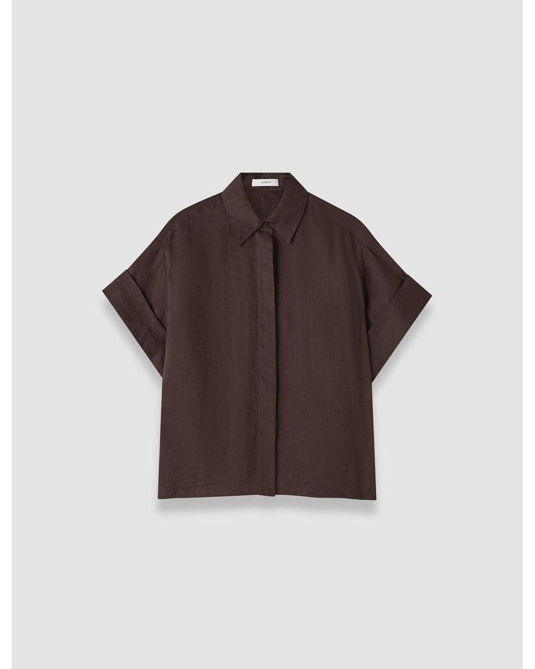Joseph Brown Justi Ramie Voile Shirt