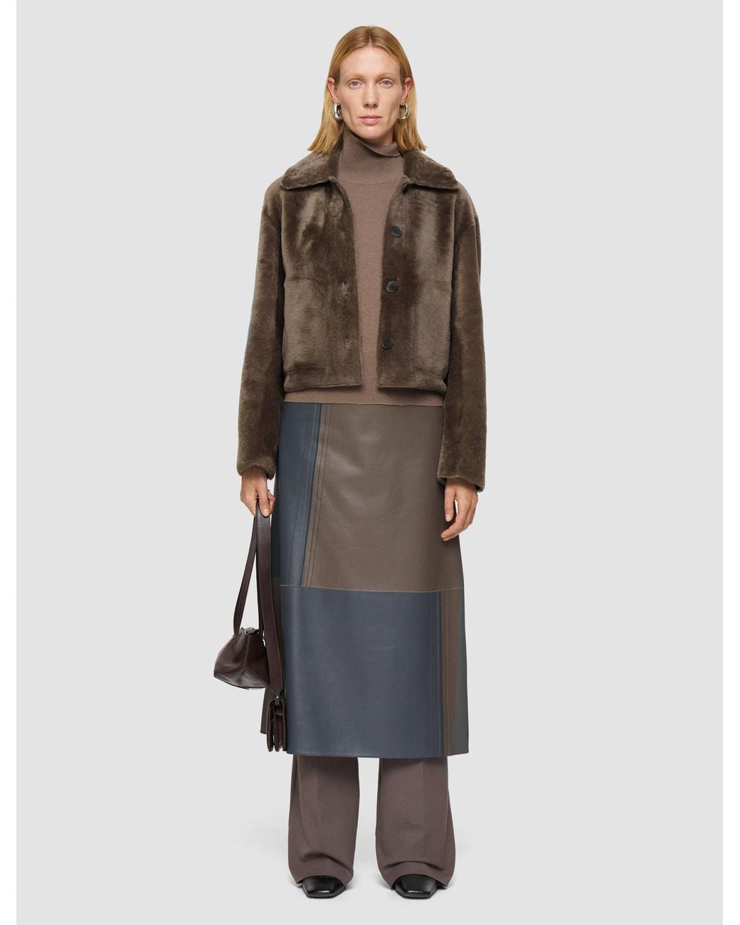 Joseph Brown Alloway Reversible Soft Shearling Jacket