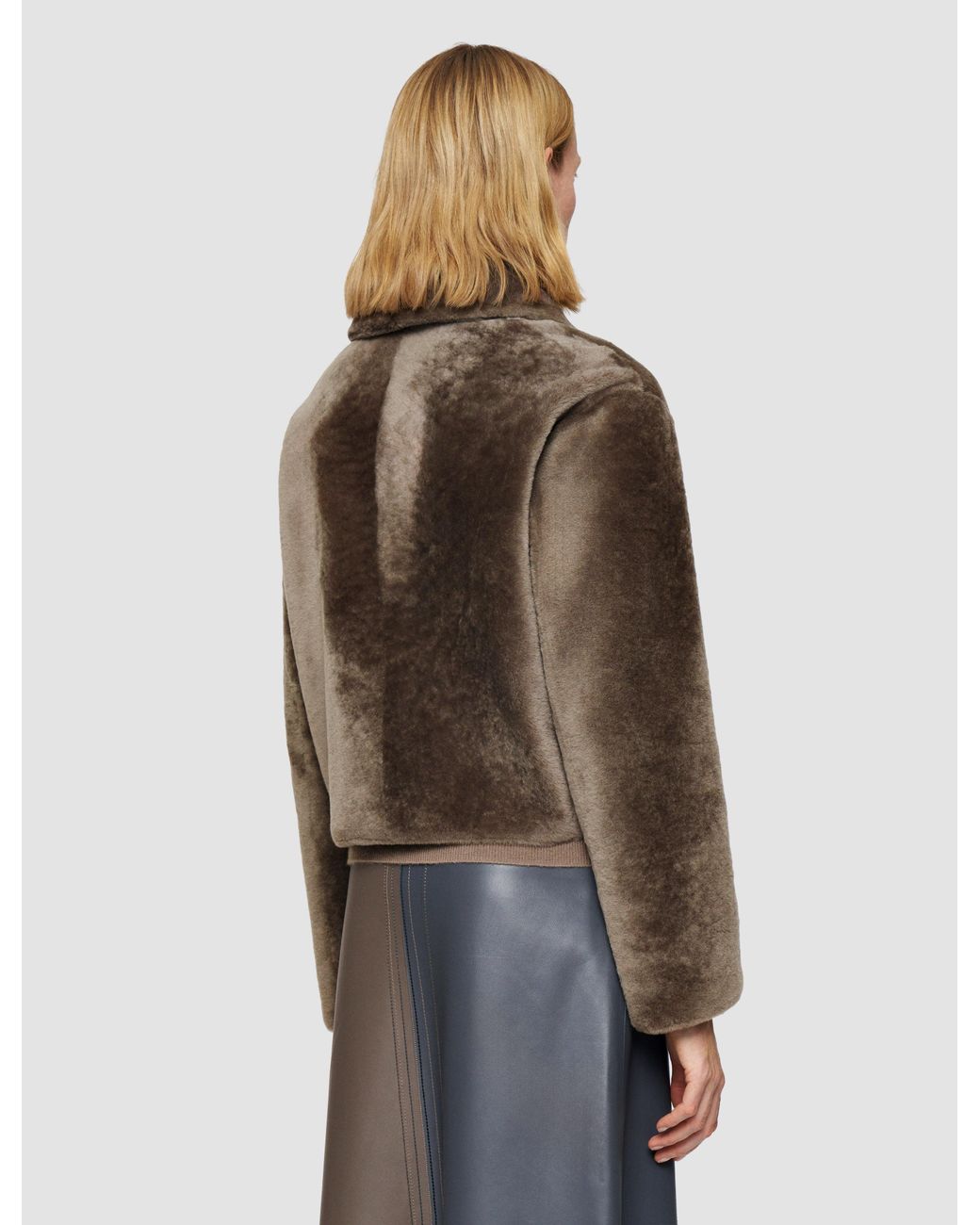 Joseph Brown Alloway Reversible Soft Shearling Jacket