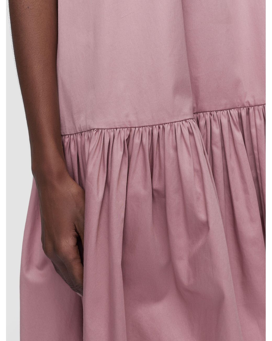 Joseph Pink Tazi Cotton Sateen Dress
