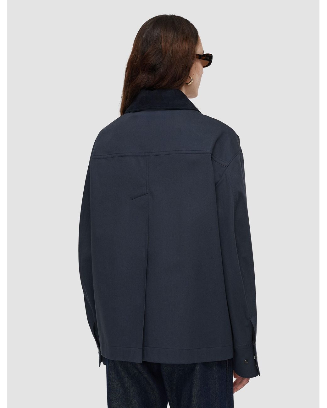 Joseph Blue Athos Cotton Jacket