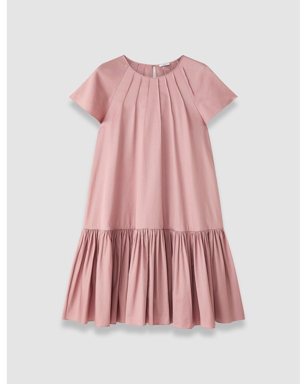 Joseph Pink Tazi Cotton Sateen Dress