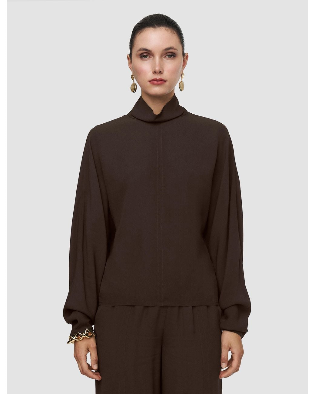 Joseph Brown Buick Crepe Blouse