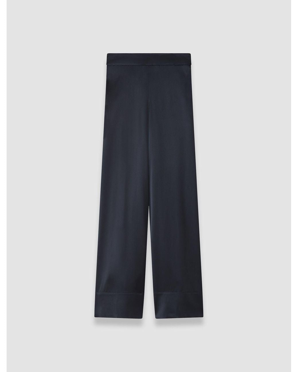 Joseph Blue Dijon Silk Satin Trousers