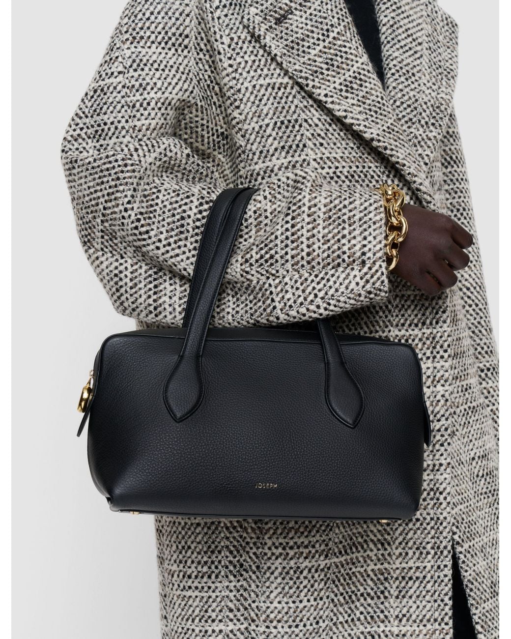 Joseph Blue Loaf Leather Bag