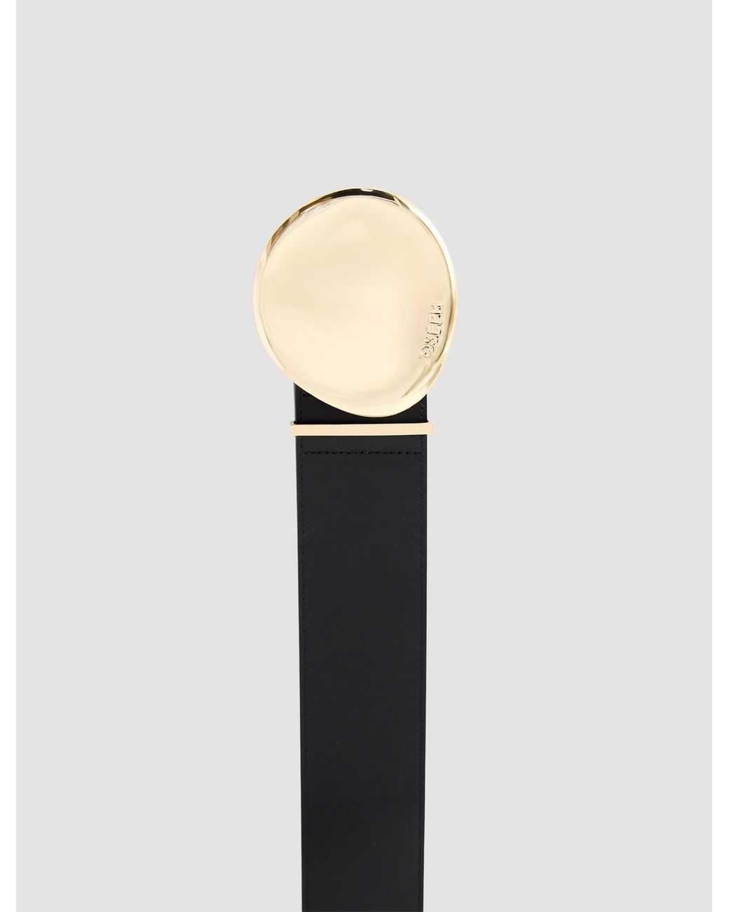 Joseph Black Elodie Bean Wide Leather Belt