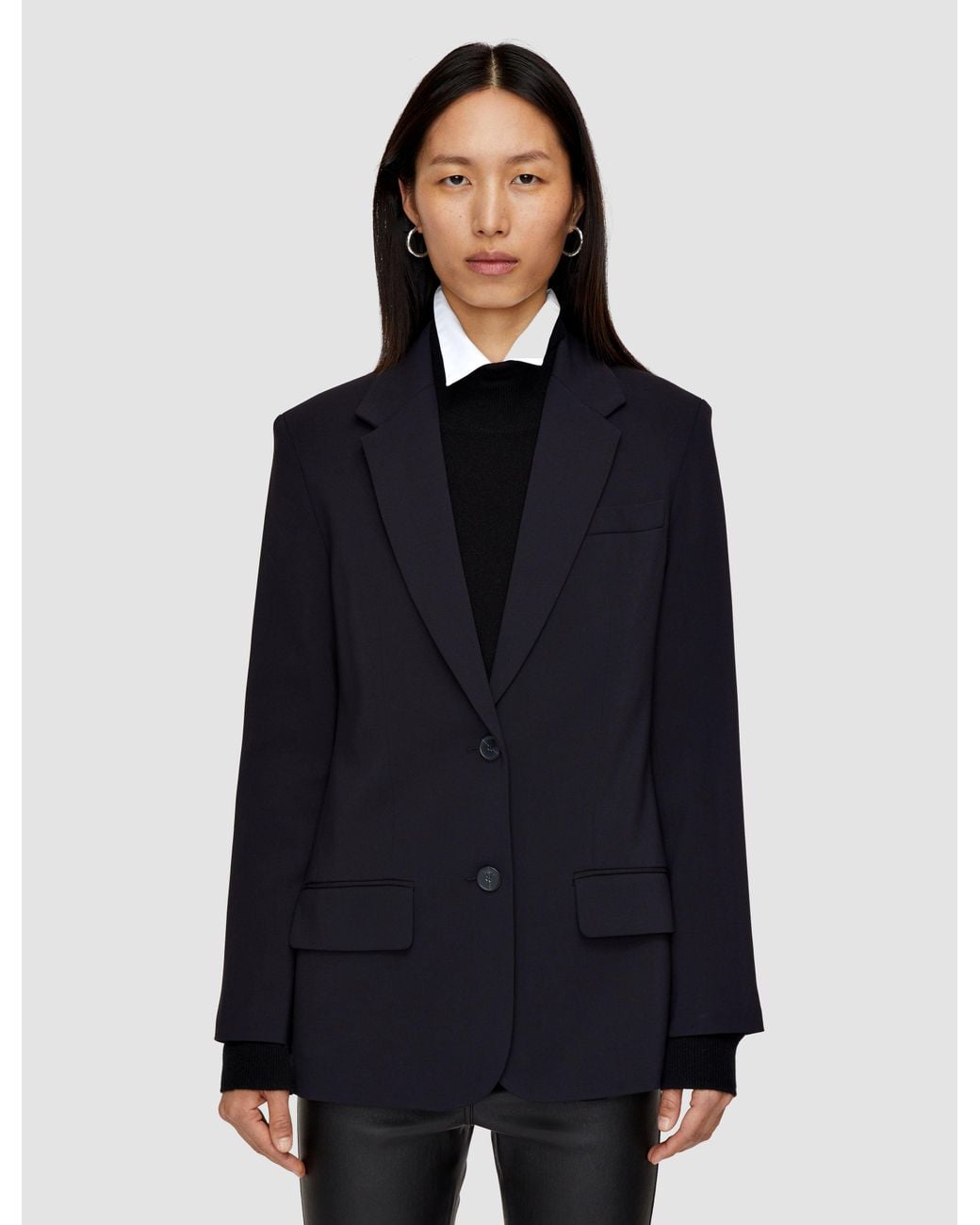 Joseph Blue Comfort Cady Jackie Jacket