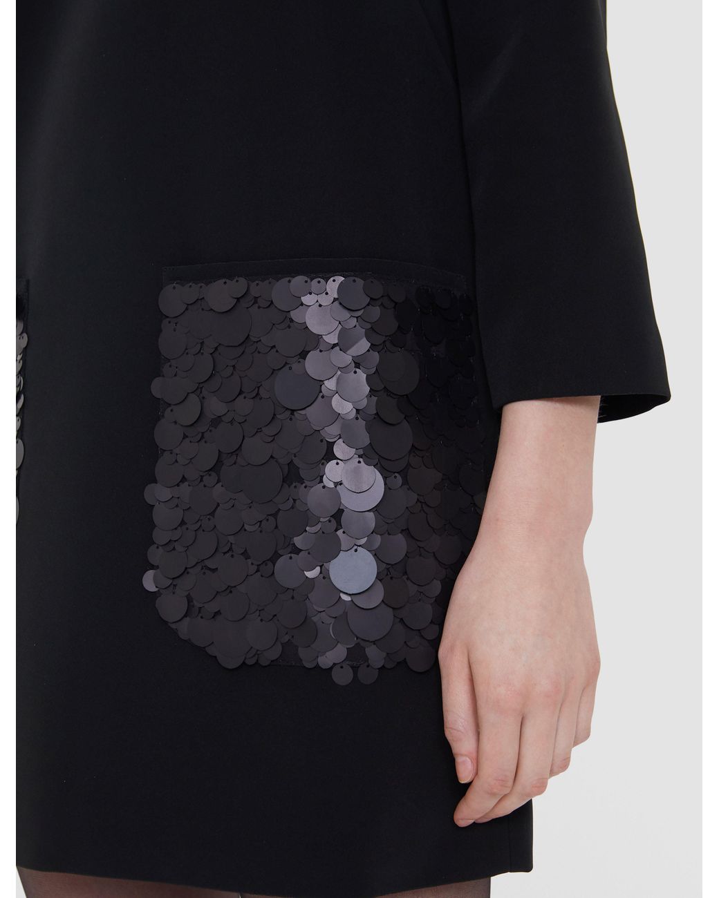 Joseph Black Bixio Satin Twill Dress